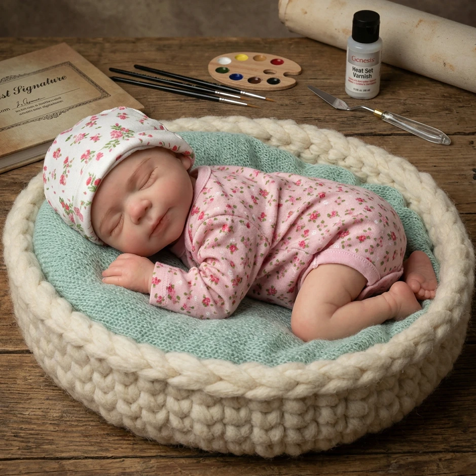 3D Painted Solid bebe reborn de silicona Pascale Reborn Girl Doll Lifelike 18 Inch Handmade Newborn Ideal for Birthday Gifts
3D Painted Solid bebe reborn de silicona Pascale Reborn Girl Doll Lifelike 18 Inch Handmade Newborn Ideal for Birthday Gifts