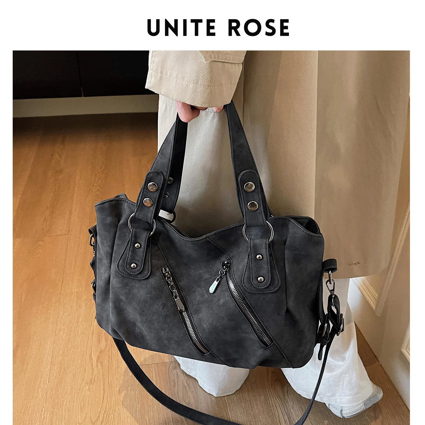 Retro Large Capaci Women's oulder Bag Casual Crossbody Tote Bag Commuter Sle Soft PU Leather Daily Use Soft ape
Retro Large Capaci Women's oulder Bag Casual Crossbody Tote Bag Commuter Sle Soft PU Leather Daily Use Soft ape