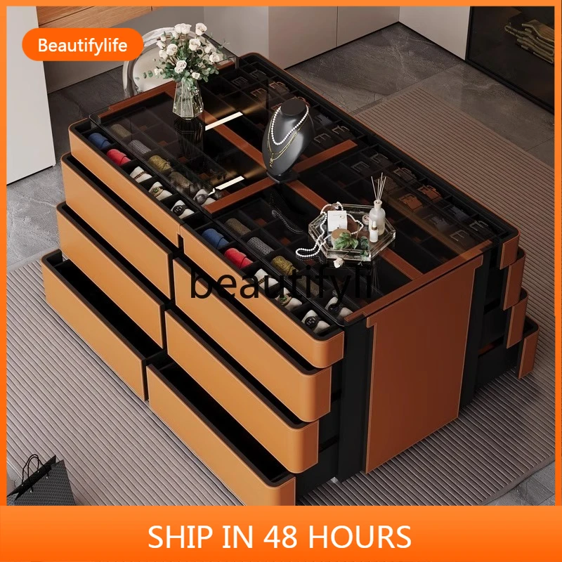 B7304 ss Minimalist Wardrobe Island Storage Cabinet Master Bedroom Double-Sided Storage Cabinet Modern Simple Jewelry Display Ca
B7304 ss Minimalist Wardrobe Island Storage Cabinet Master Bedroom Double-Sided Storage Cabinet Modern Simple Jewelry Display Ca