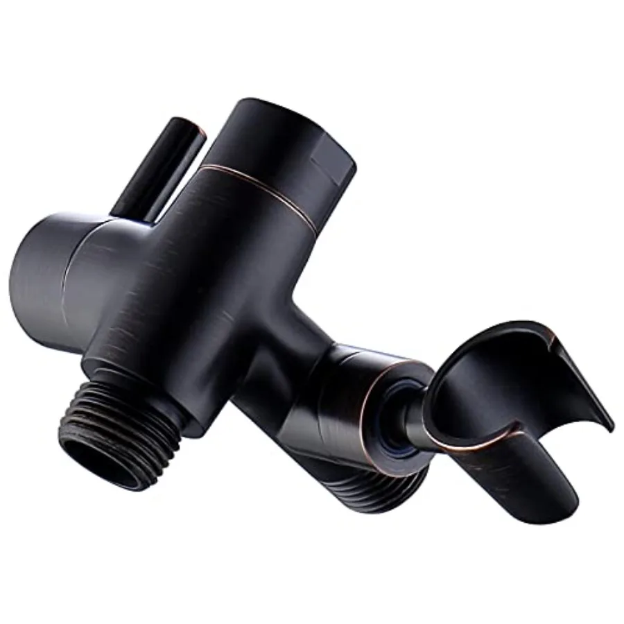 Solid Metal Shower Arm Diverter with Holder for Hand Held Showerhead and Fixed Spray Head, G 1/2 3-Way Bathroom Universal Diver
Solid Metal Shower Arm Diverter with Holder for Hand Held Showerhead and Fixed Spray Head, G 1/2 3-Way Bathroom Universal Diver