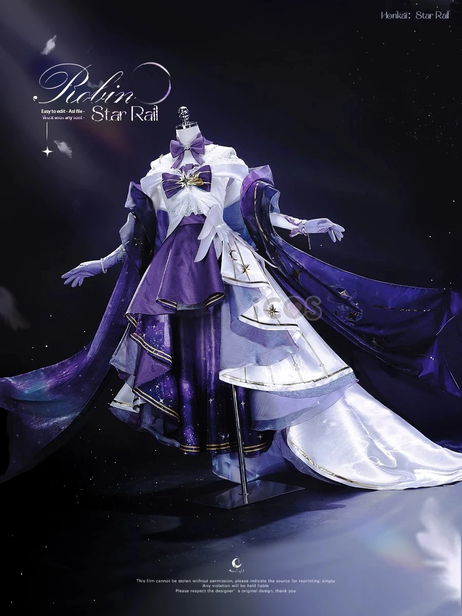 Robin Concert Formal Gown Cosplay Costume Women Full Set Stage Performance Outfit Halloween Carnival Clothes
Robin Concert Formal Gown Cosplay Costume Women Full Set Stage Performance Outfit Halloween Carnival Clothes