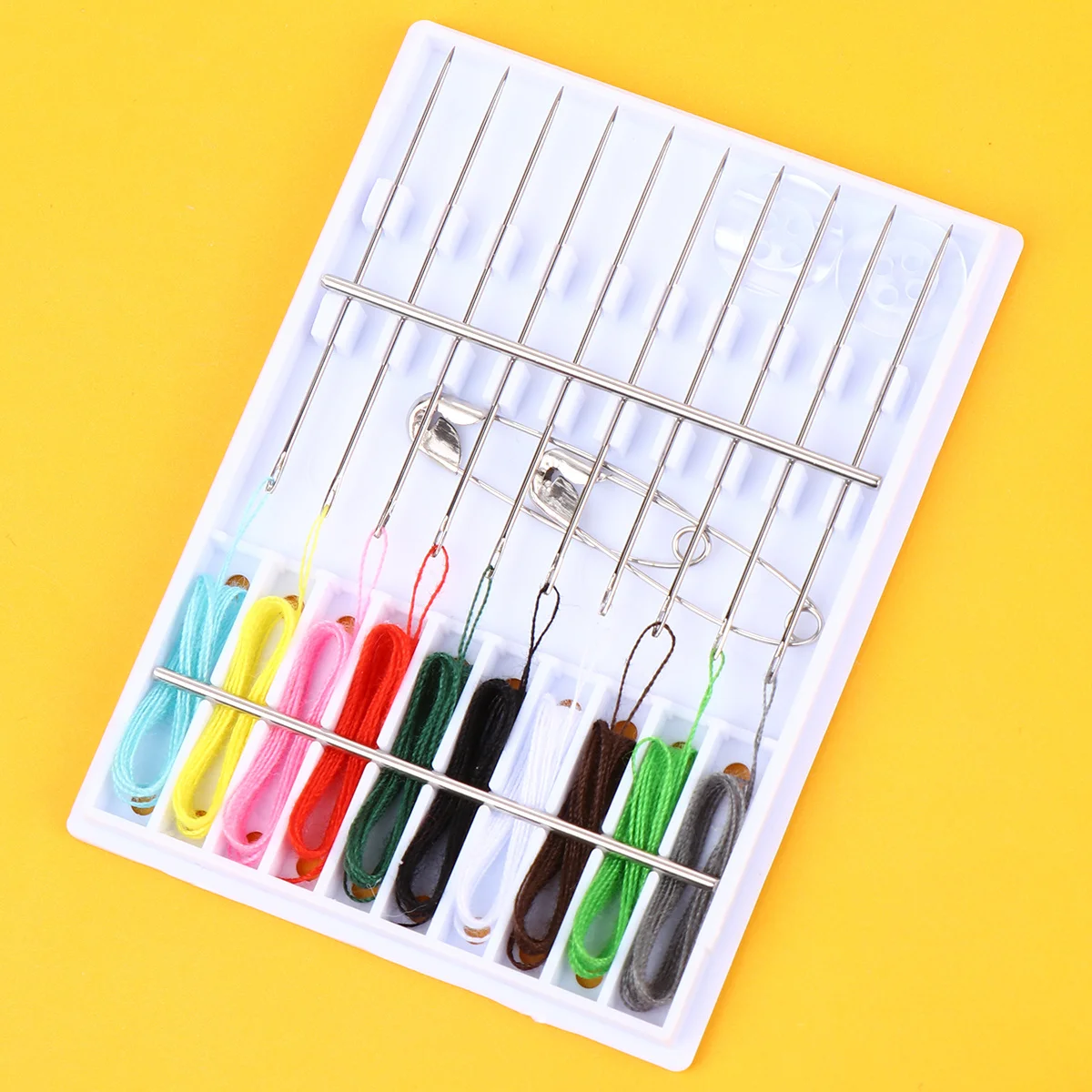 Sewing Kit Box Portable Multifunction Needle Thread Tools Set for Travel Home Repair Craft Storage Container Sewing
Sewing Kit Box Portable Multifunction Needle Thread Tools Set for Travel Home Repair Craft Storage Container Sewing