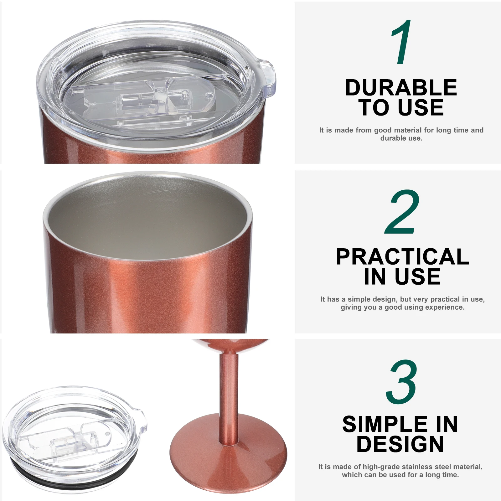 Double Wall Glass High Grade Stainless Steel Easy to Clean Multi Function Red Accessory Perfect for Party Home Restaurant
Double Wall Glass High Grade Stainless Steel Easy to Clean Multi Function Red Accessory Perfect for Party Home Restaurant