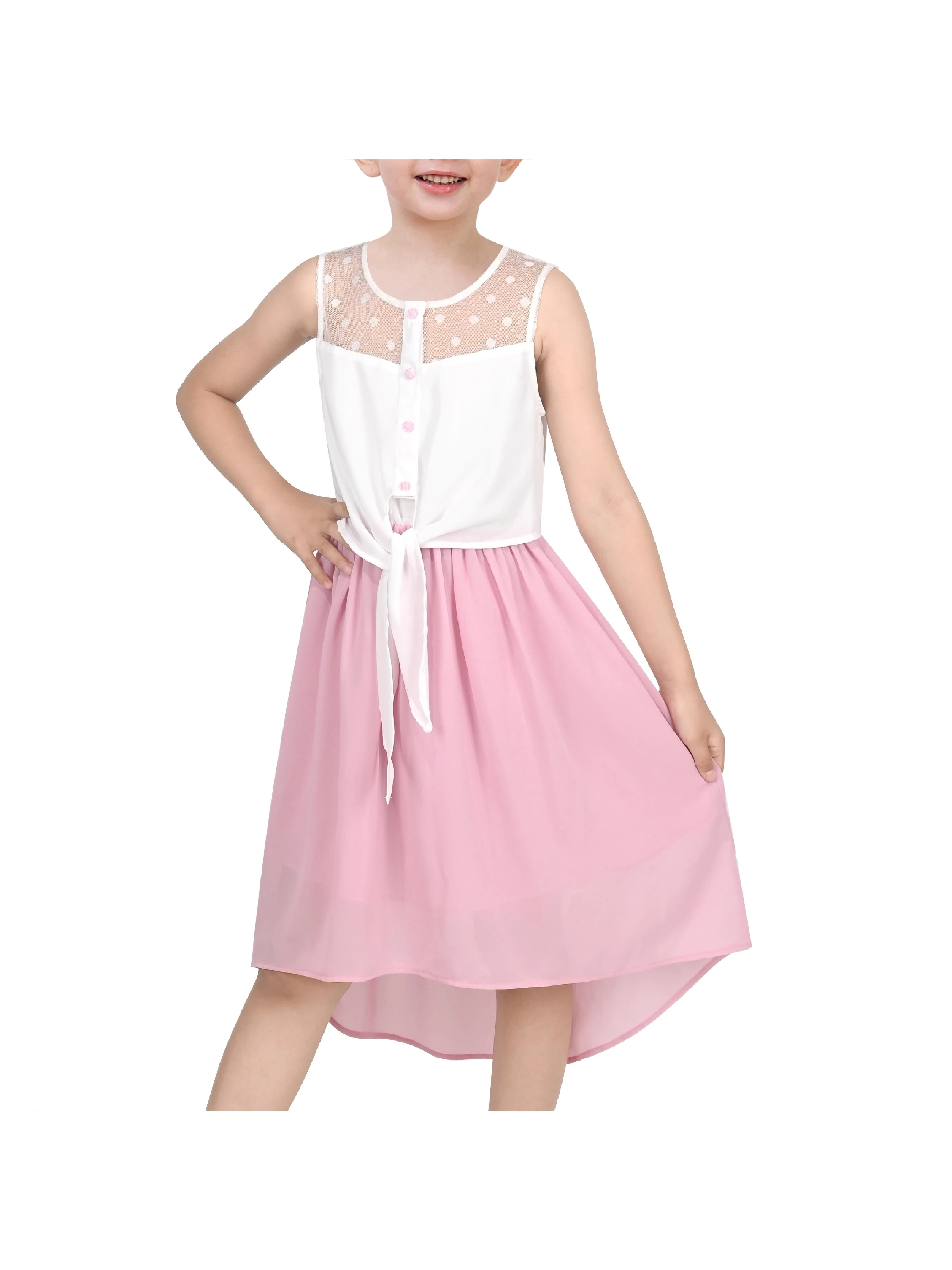 Sunny Fashion Girls Dress Chiffon Floral High-Low Tie Waist Party Princess
Sunny Fashion Girls Dress Chiffon Floral High-Low Tie Waist Party Princess