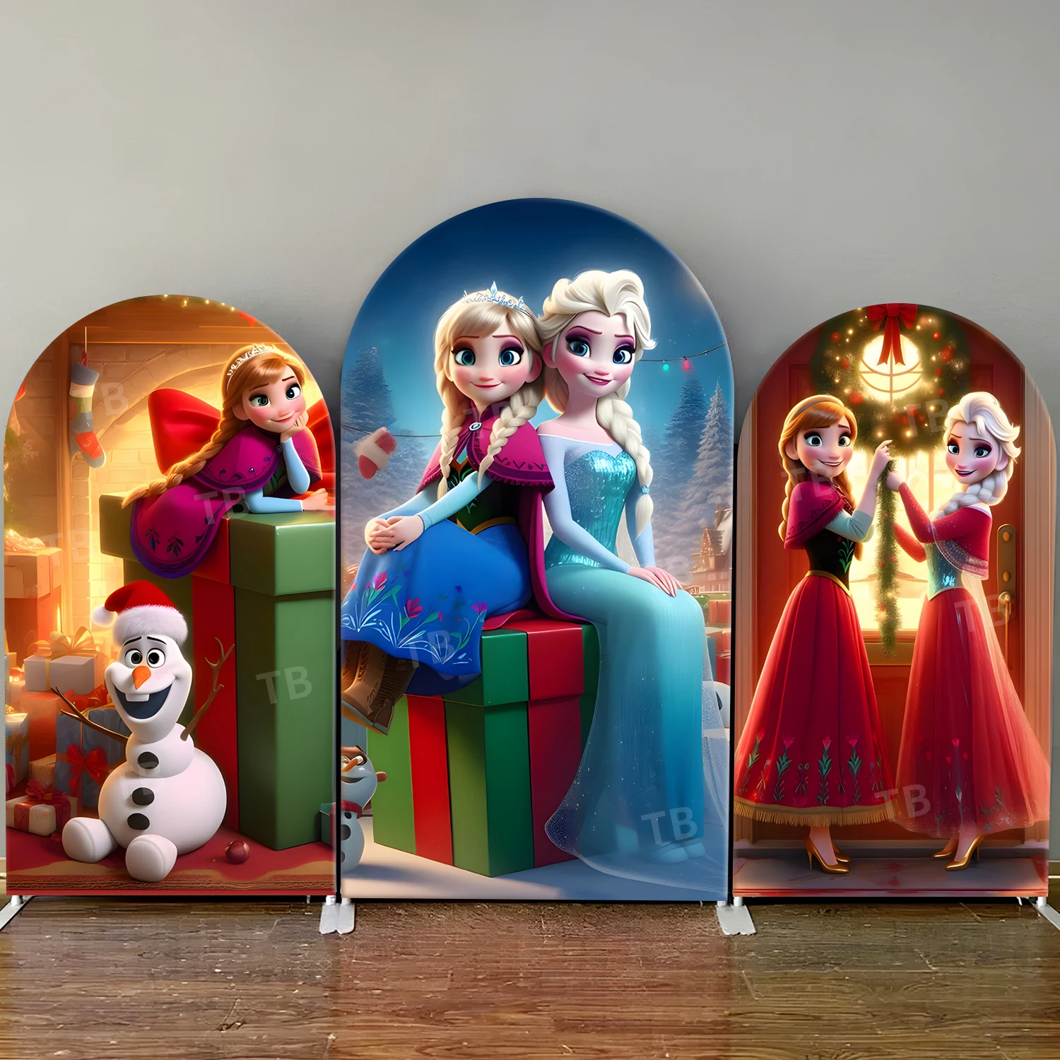 Merry Christmas Arch Backdrop Cover Disney Princess Elsa & Anna Birthday Party Decor Baby Shower Photo Background Elastic Fabric
Merry Christmas Arch Backdrop Cover Disney Princess Elsa & Anna Birthday Party Decor Baby Shower Photo Background Elastic Fabric