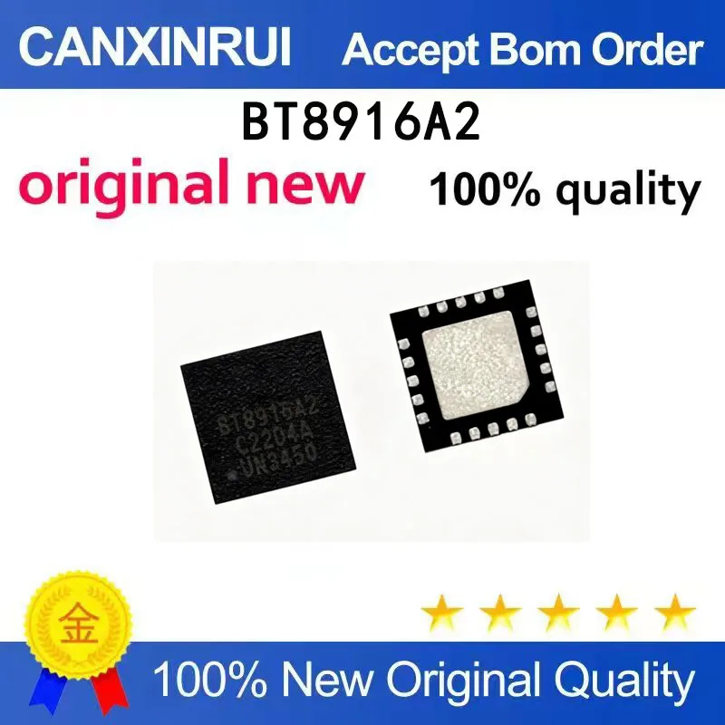 (5-100 PCS) Brand new original BT8916A2 BT8916AZ 8T8916A2 QFN spot chip IC
(5-100 PCS) Brand new original BT8916A2 BT8916AZ 8T8916A2 QFN spot chip IC