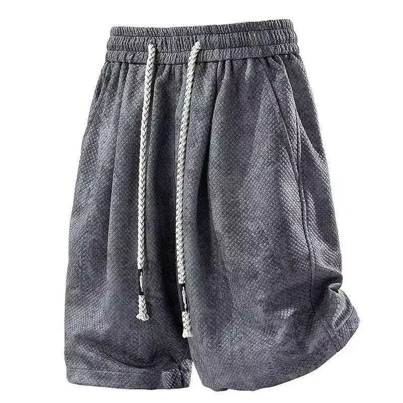 Men's Tie-dye Jacquard Shorts Streetwear Wide-leg Casual Drawstring Five-point Pants American Type Sport Oversize Couple Shorts
Men's Tie-dye Jacquard Shorts Streetwear Wide-leg Casual Drawstring Five-point Pants American Type Sport Oversize Couple Shorts