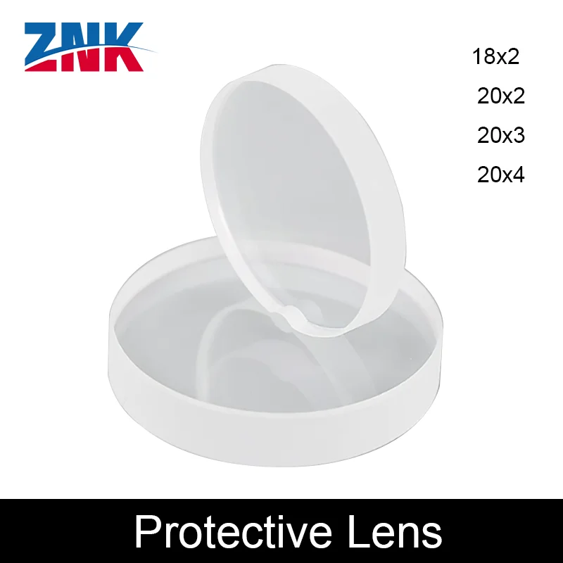 ZNK 10Pcs Fiber Laser Welding Protective Windows 18x2 20x2 20x3 20x4mm for WSX QiLin HanWei Sup Au3tech Welding Lens
ZNK 10Pcs Fiber Laser Welding Protective Windows 18x2 20x2 20x3 20x4mm for WSX QiLin HanWei Sup Au3tech Welding Lens