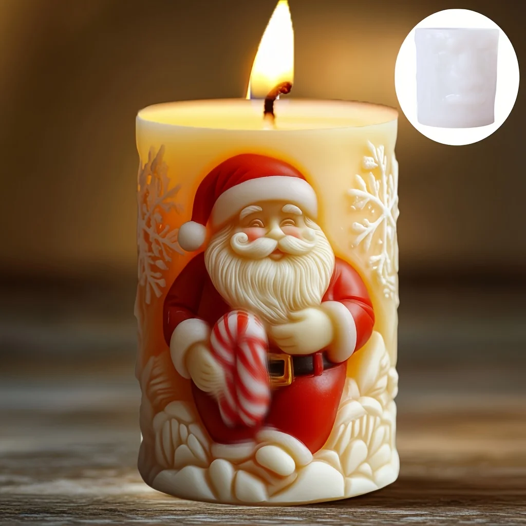 Санта-Клаус рельефный цилиндр для свечей силиконовая форма Санта-Клаус ручной держатель трости для конфет форма для свечей Рождественский подарок смола гипсовые формы
Санта-Клаус рельефный цилиндр для свечей силиконовая форма Санта-Клаус ручной держатель трости для конфет форма для свечей Рождественский подарок смола гипсовые формы