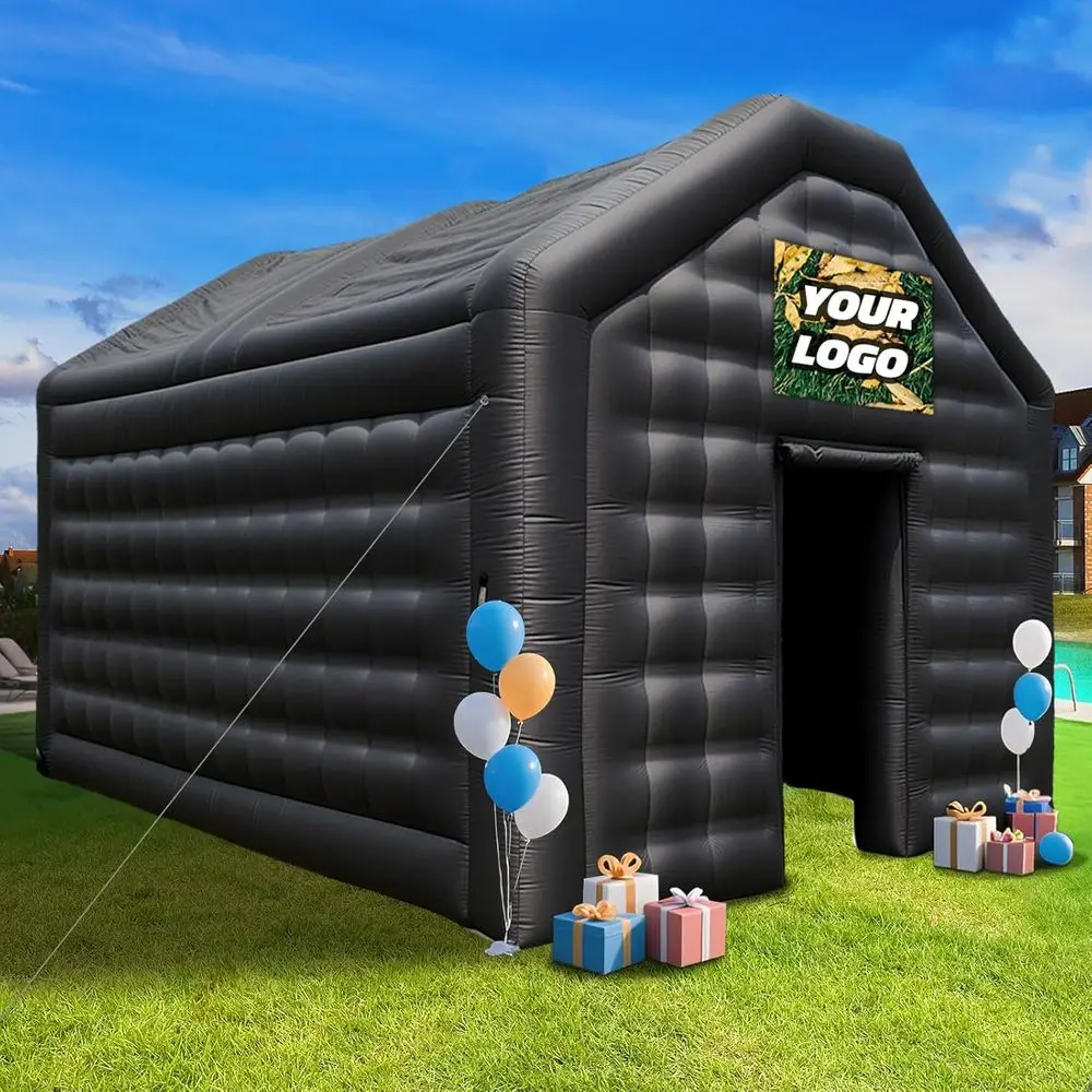 Портативный шатер для вечеринок черного цвета 16,5'x13'x11,5' с вентилятором для мероприятий на открытом воздухе и дней рождения
Портативный шатер для вечеринок черного цвета 16,5'x13'x11,5' с вентилятором для мероприятий на открытом воздухе и дней рождения