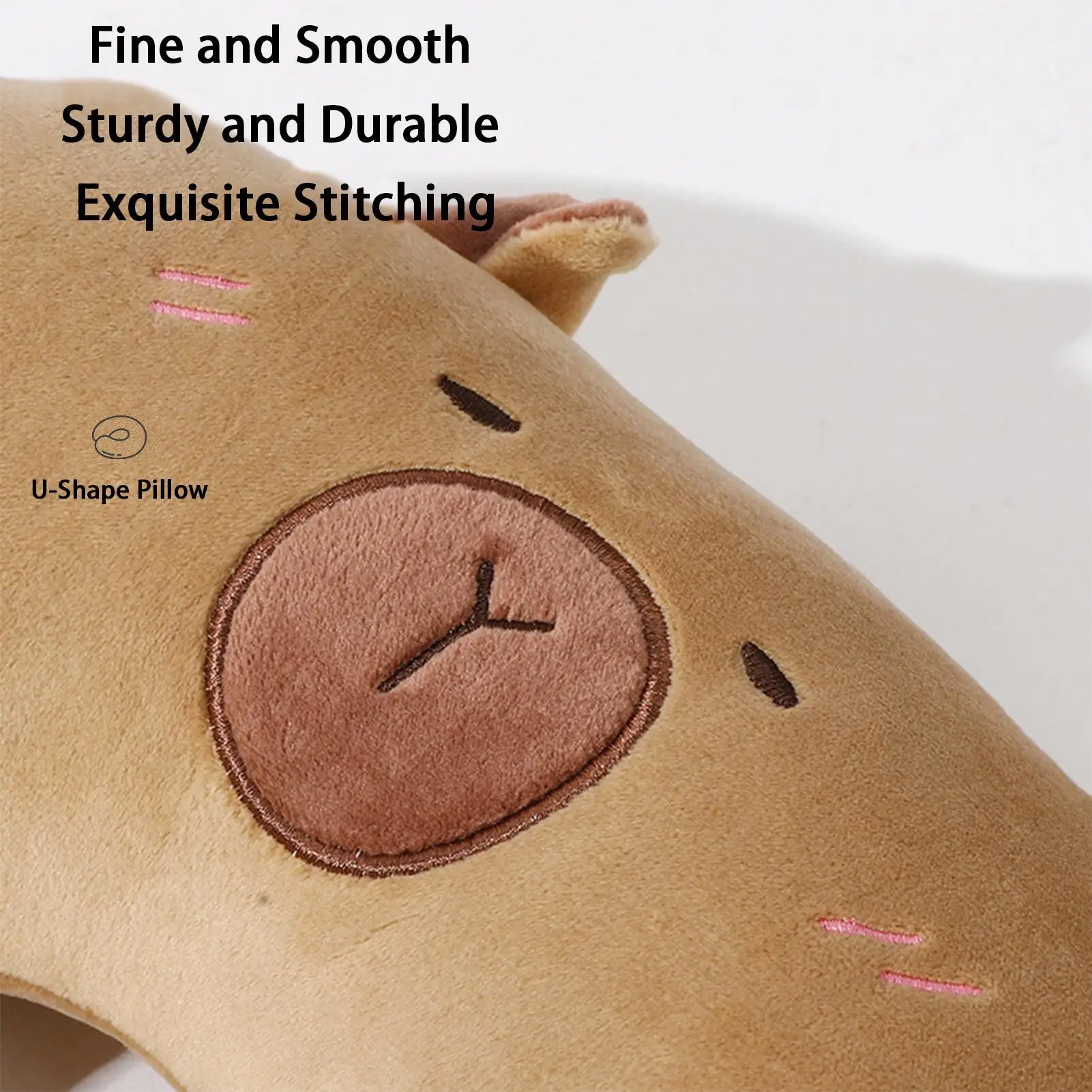 Дорожные подушки для шеи для самолетов 2 в 1, капибара, плюшевая подушка из пены с эффектом памяти, U-образная поддержка шеи, дорожные подушки для взрослых
Дорожные подушки для шеи для самолетов 2 в 1, капибара, плюшевая подушка из пены с эффектом памяти, U-образная поддержка шеи, дорожные подушки для взрослых