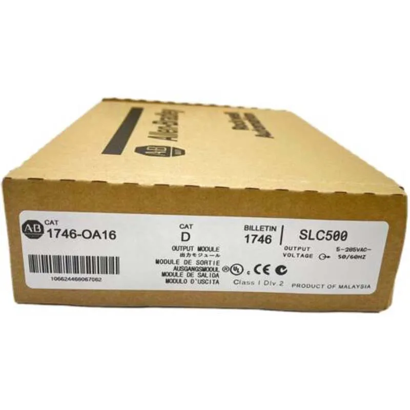 New Original 1746-OA16 1746-OB32 1746-OW8 1746-OW16 1746-OX8 Allen-Bradley POINT I/O Modules EtherNet/IP
New Original 1746-OA16 1746-OB32 1746-OW8 1746-OW16 1746-OX8 Allen-Bradley POINT I/O Modules EtherNet/IP