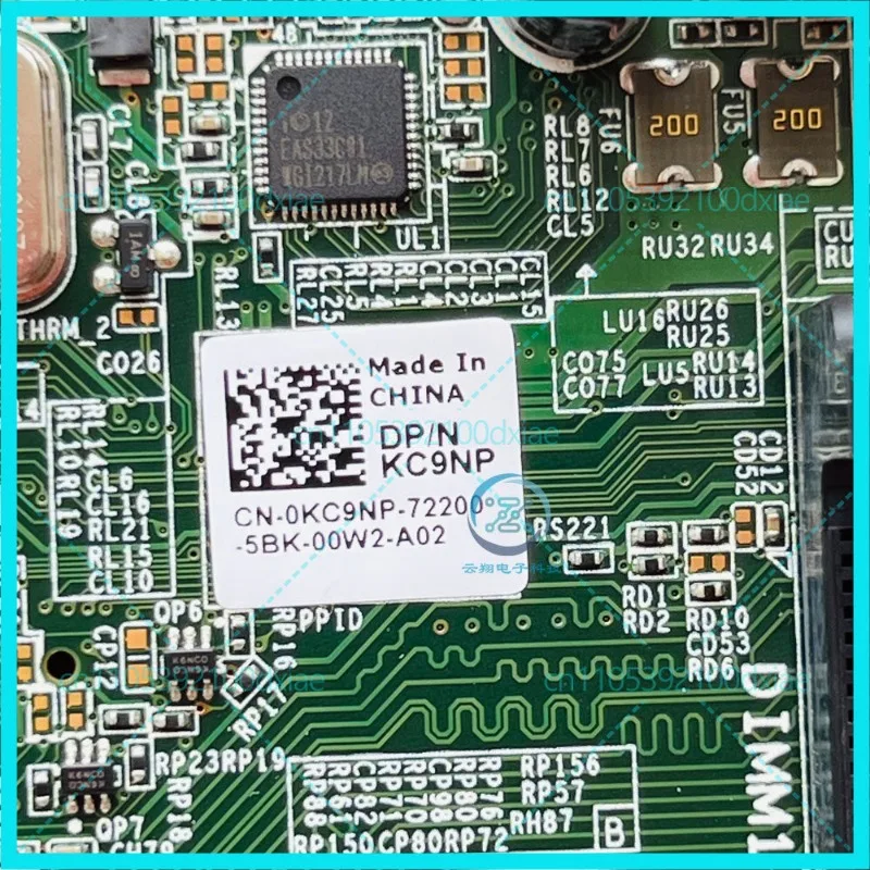 For Dell OptiPlex 9020USFF PC main board Y43VF KC9NP AM0425
For Dell OptiPlex 9020USFF PC main board Y43VF KC9NP AM0425