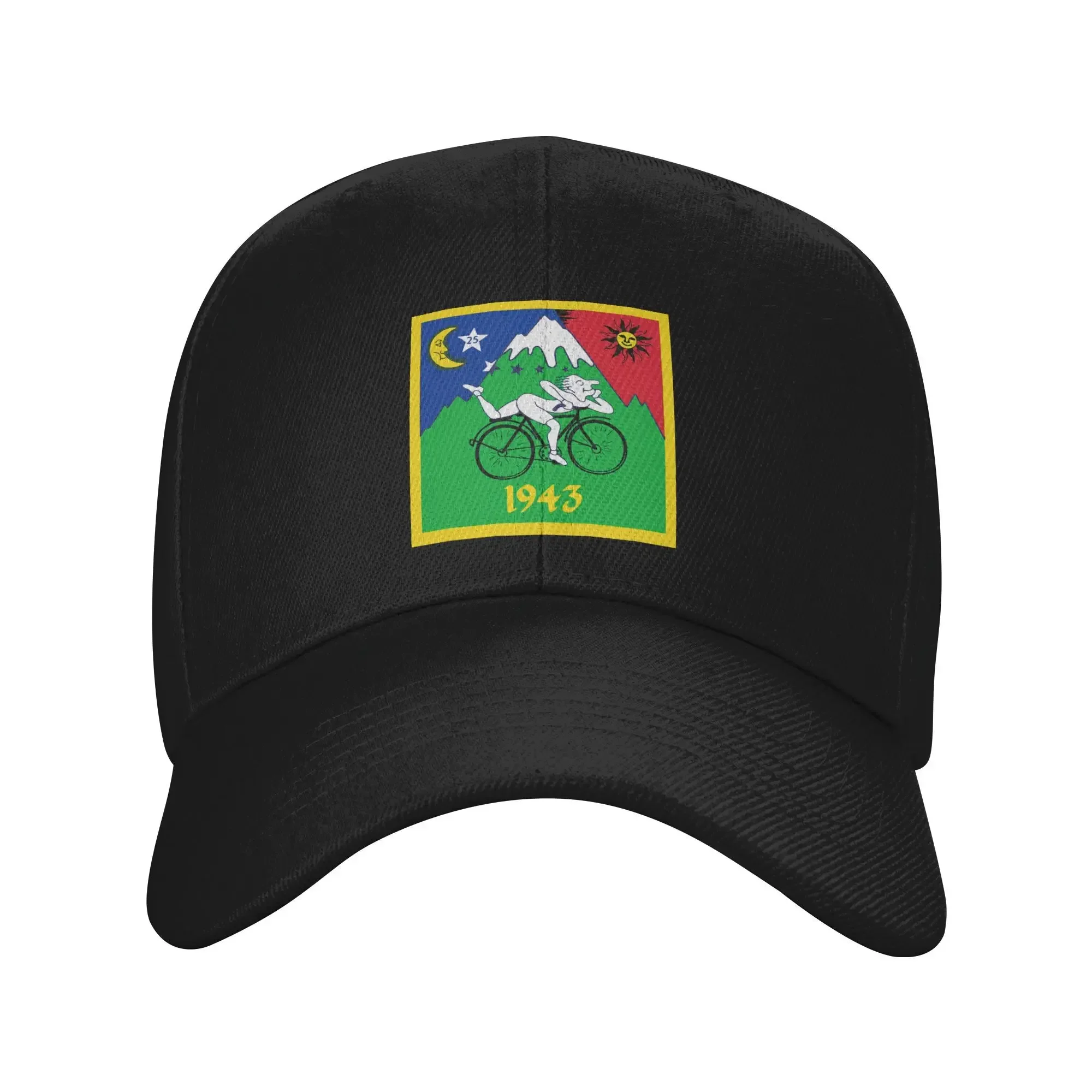 Custom Punk Bicycles Day 1943 Albert Hofmann LSD Baseball Cap for Men Women Breathable Dad Hat Performance
Custom Punk Bicycles Day 1943 Albert Hofmann LSD Baseball Cap for Men Women Breathable Dad Hat Performance
