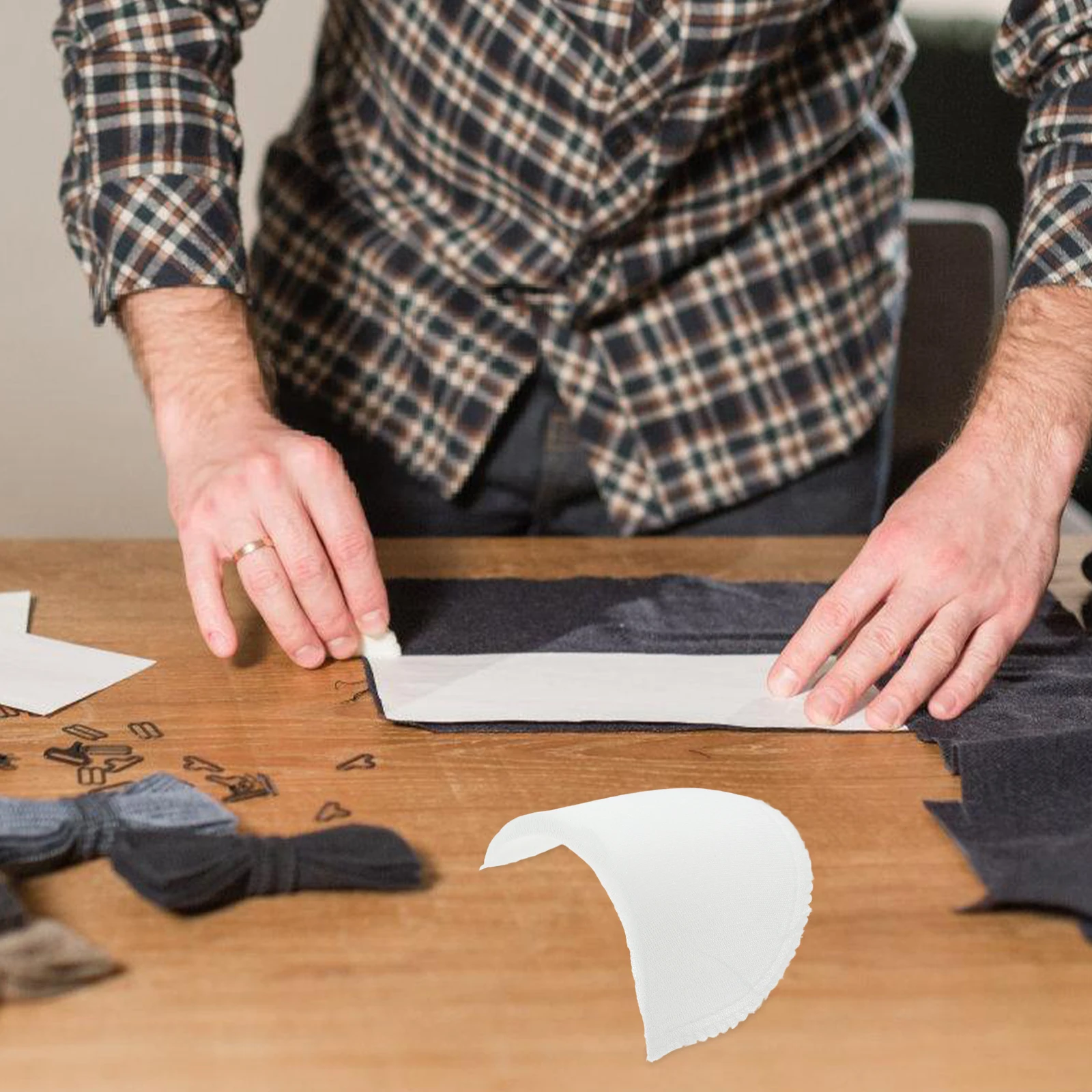 20Pair Shoulder Pads Convenient Durable Sponge Pads for Clothes Blazers Lightweight Comfortable Machine Washable White
20Pair Shoulder Pads Convenient Durable Sponge Pads for Clothes Blazers Lightweight Comfortable Machine Washable White