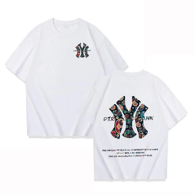 Summer New Korean Men's and Women's High Quality Casual Crew-neck Print Short Sleeve Light Luxury Lovely Couple's T-shirt
Summer New Korean Men's and Women's High Quality Casual Crew-neck Print Short Sleeve Light Luxury Lovely Couple's T-shirt