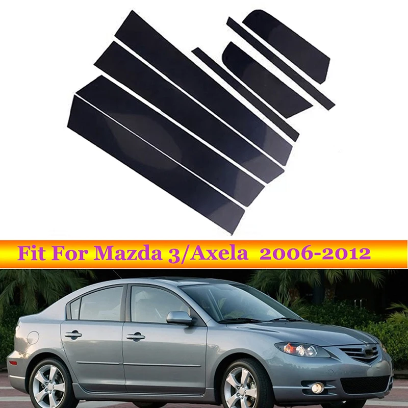 Car Window Door Trim Decal Cover Glossy Piano Black Stickers Exterior Parts for Mazda 3 Axela 2006-2012
Car Window Door Trim Decal Cover Glossy Piano Black Stickers Exterior Parts for Mazda 3 Axela 2006-2012