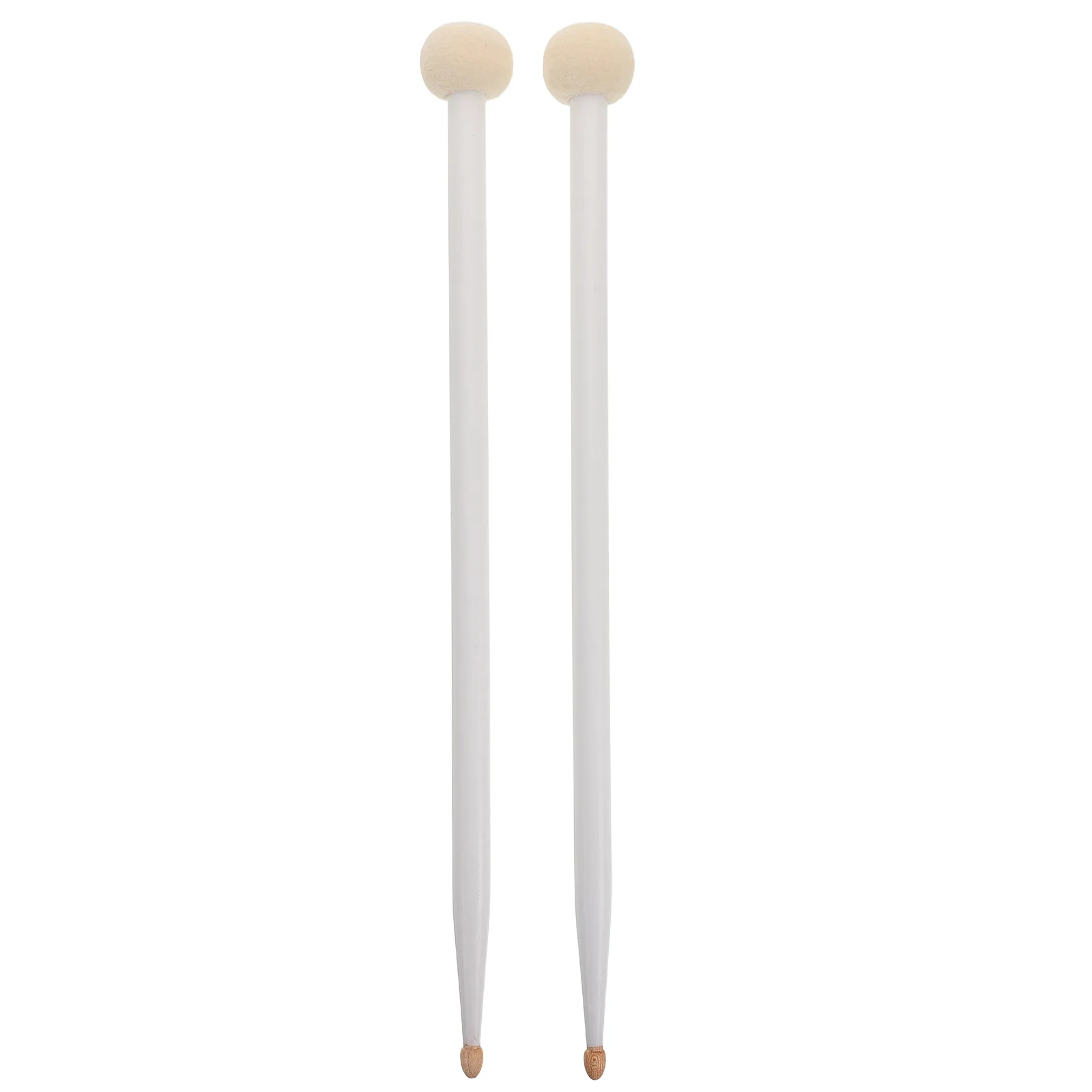 2pcs Professional Drum Mallets Maple Wood Felt Head Bass Timpani Snare Percussion Sticks Non-Slip Handle Lightweight Durable
2pcs Professional Drum Mallets Maple Wood Felt Head Bass Timpani Snare Percussion Sticks Non-Slip Handle Lightweight Durable