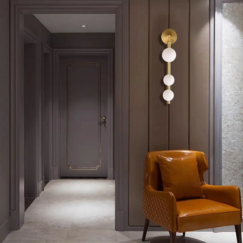 White Glass Ball Wall Lights For Living Room Coffee Shop Bedroom Gold Black Pearl Wall sconce bathroom Mirror light
White Glass Ball Wall Lights For Living Room Coffee Shop Bedroom Gold Black Pearl Wall sconce bathroom Mirror light
