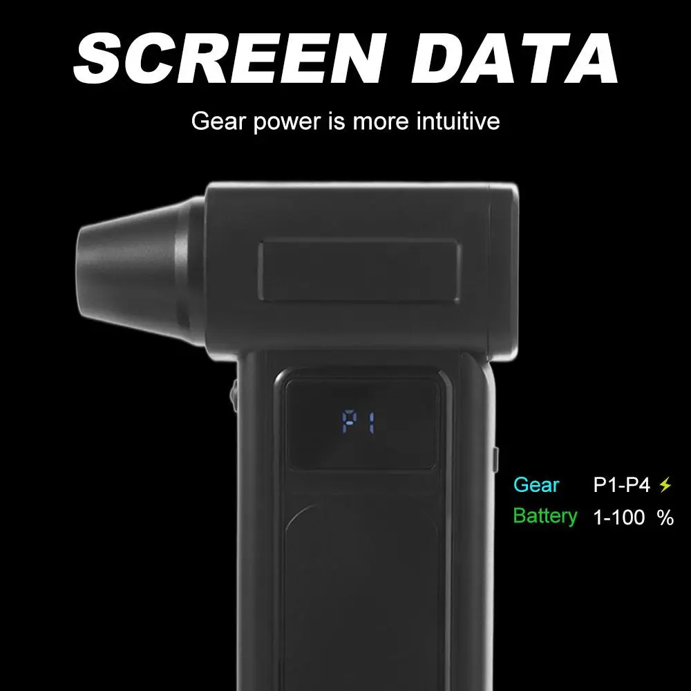 Ручной турбовентилятор 130000 об/мин, цифровой дисплей, 4 скорости, регулируемый, мощный пылесборник, перезаряжаемый, мощный поток воздуха
Ручной турбовентилятор 130000 об/мин, цифровой дисплей, 4 скорости, регулируемый, мощный пылесборник, перезаряжаемый, мощный поток воздуха