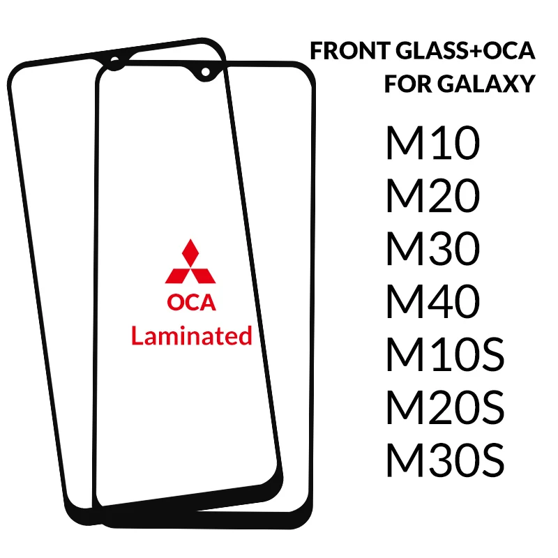 10PCS TOP GLASS For Samsung Galaxy M10 M20 M30 M40 M10S M20S M30S LCD Front Touch Screen outer Lens Glass with OCA Glue
10PCS TOP GLASS For Samsung Galaxy M10 M20 M30 M40 M10S M20S M30S LCD Front Touch Screen outer Lens Glass with OCA Glue
