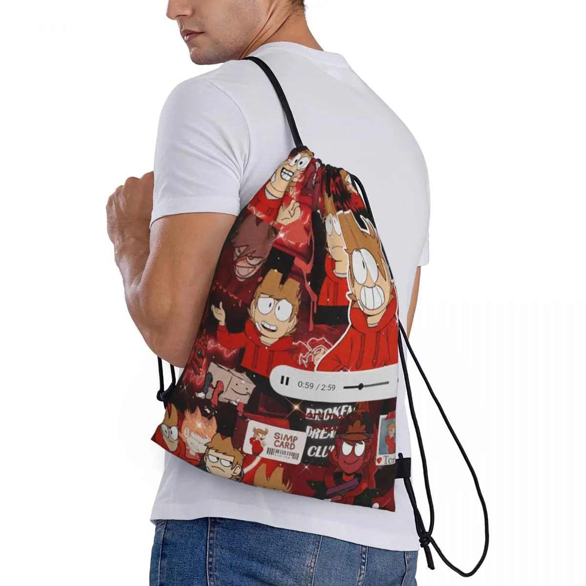 Eddsworld Backpacks Casual Drawstring Bundle Pocket Sundries Bag Book Bags for Travel Students
Eddsworld Backpacks Casual Drawstring Bundle Pocket Sundries Bag Book Bags for Travel Students