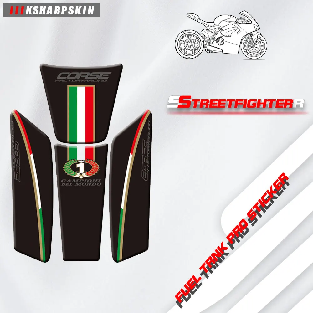 Motorcycle Fuel Tank Pad Sticker Tank Fishbone Protective Decals protection for Ducati Streetfighter 2009-2015
Motorcycle Fuel Tank Pad Sticker Tank Fishbone Protective Decals protection for Ducati Streetfighter 2009-2015