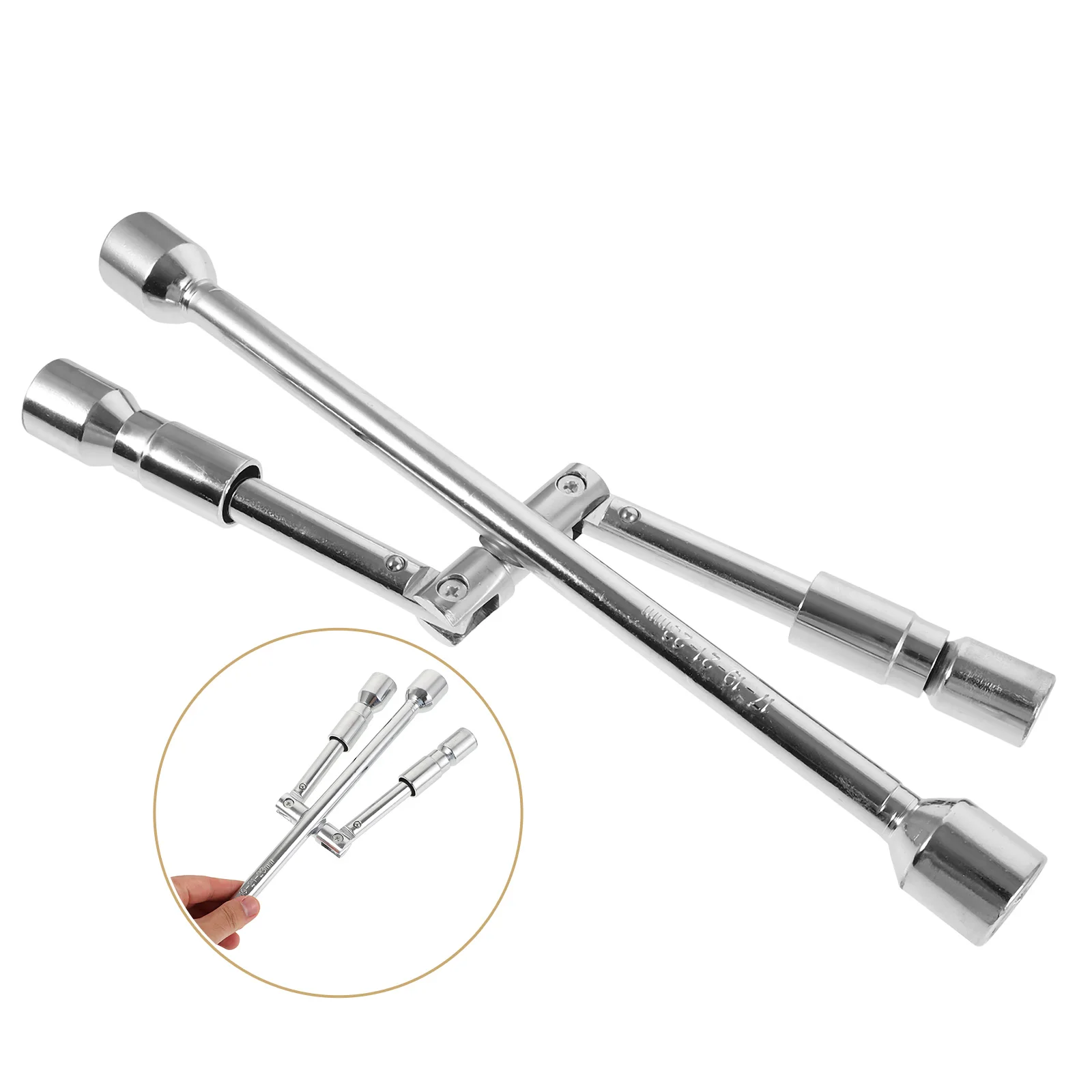 Folding Lug Iron Multifunctional Cross Wrench Universal Tire Repair Tool For Car Suv Truck Steel Nut Wrench 
Folding Lug Iron Multifunctional Cross Wrench Universal Tire Repair Tool For Car Suv Truck Steel Nut Wrench