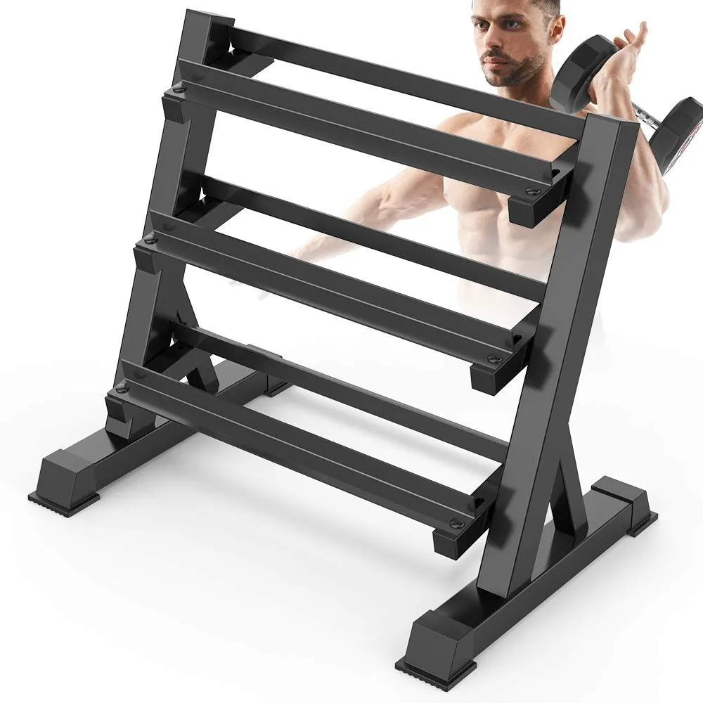 3 Tier Heavy Duty Dumbbell Rack Home Gym Weight Rack Dumbbell Storage Stand Holder, Latest Model(Rack Only), Customized
3 Tier Heavy Duty Dumbbell Rack Home Gym Weight Rack Dumbbell Storage Stand Holder, Latest Model(Rack Only), Customized