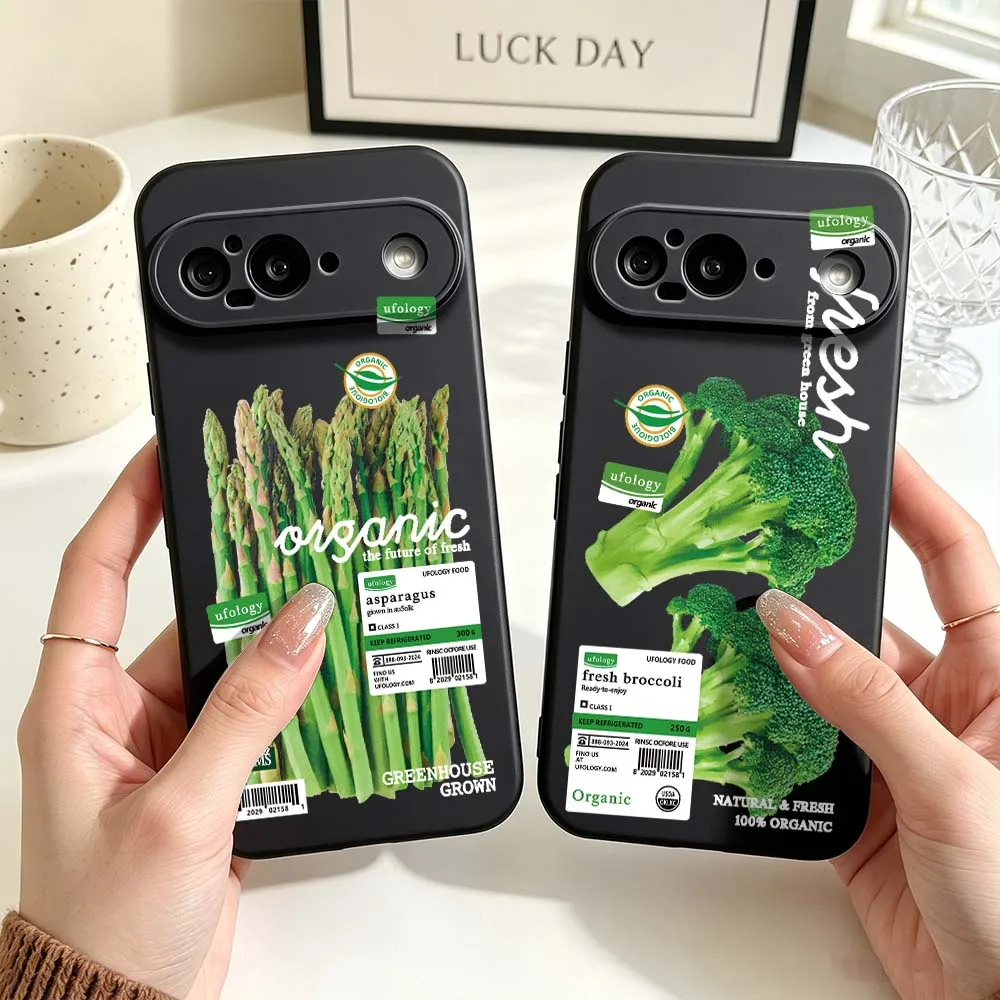 Fresh Vegetable Label For Google Pixel 6 6A 7 7A 8 8A 9 10 10A Pro XL 2024 5G Black Soft Silicone Cover Phone Case
Fresh Vegetable Label For Google Pixel 6 6A 7 7A 8 8A 9 10 10A Pro XL 2024 5G Black Soft Silicone Cover Phone Case