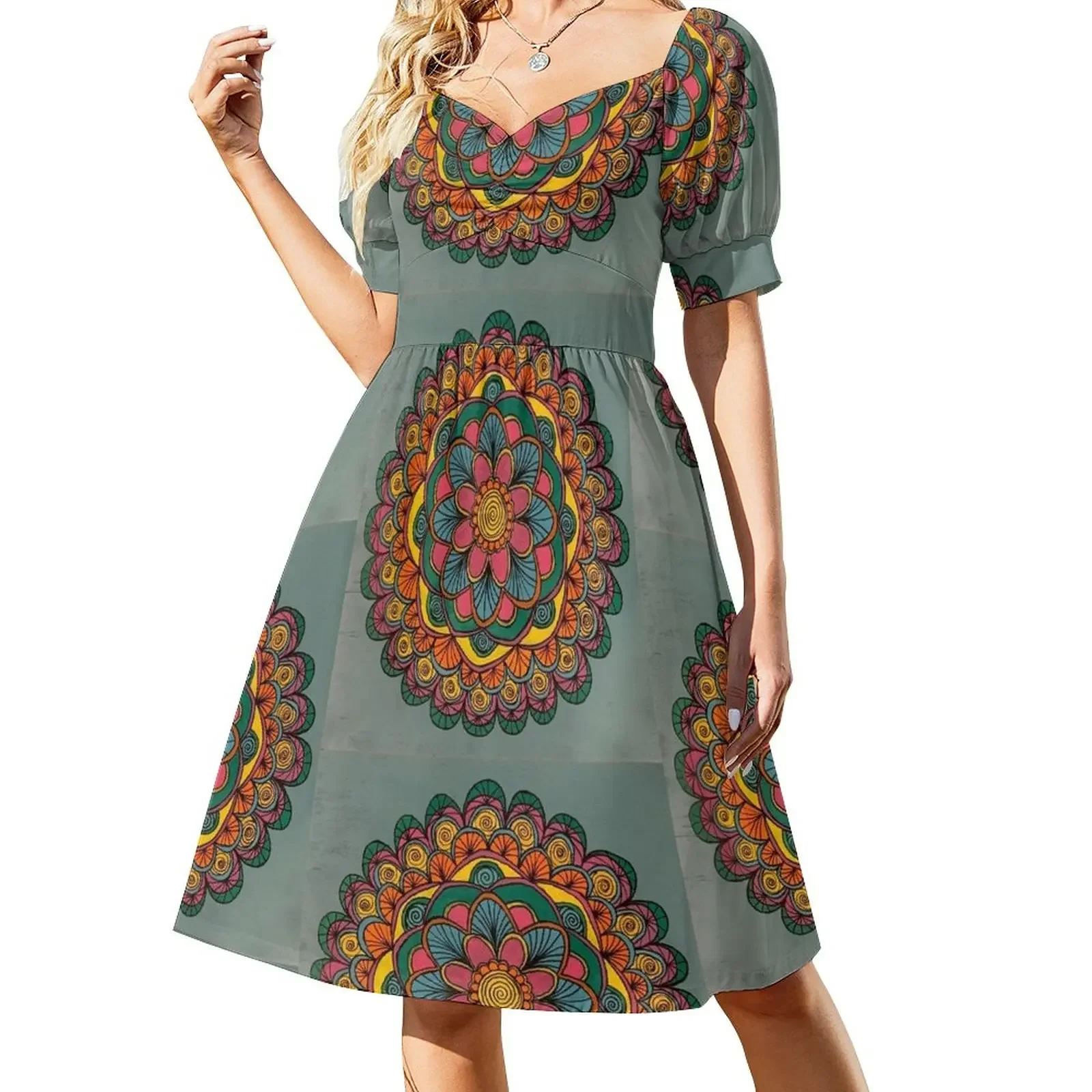 Flower Power Short-Sleeved Dress Dress for girls dresses summer woman 2025 sexy dress for women
Flower Power Short-Sleeved Dress Dress for girls dresses summer woman 2025 sexy dress for women