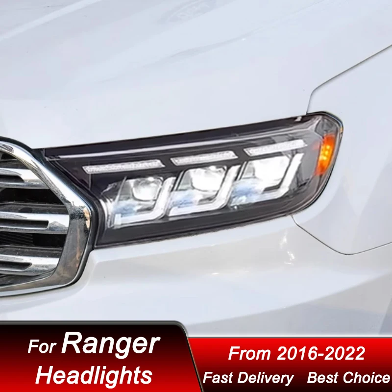 Hot Car Led Headlights For Ford Ranger 16-22 new style full LED Auto Head lamp Assembly Upgrade Projector Lens Accessories Kit
Hot Car Led Headlights For Ford Ranger 16-22 new style full LED Auto Head lamp Assembly Upgrade Projector Lens Accessories Kit