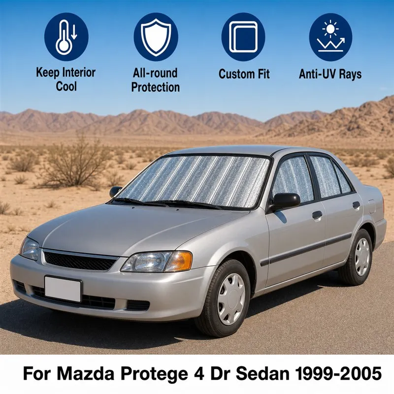 For Mazda Protege 4 Dr Sedan 1999-2005 Full Set Car Window Sunshades UV Block Privacy Heat Insulated Foldable Car Curtain
For Mazda Protege 4 Dr Sedan 1999-2005 Full Set Car Window Sunshades UV Block Privacy Heat Insulated Foldable Car Curtain