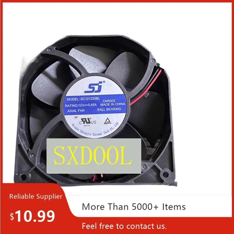 Для Shengjiu SJ SG121225BL 120x120x25 мм DC 12 В 0,45 А 2-проводной вентилятор с двойным шарикоподшипником
Для Shengjiu SJ SG121225BL 120x120x25 мм DC 12 В 0,45 А 2-проводной вентилятор с двойным шарикоподшипником