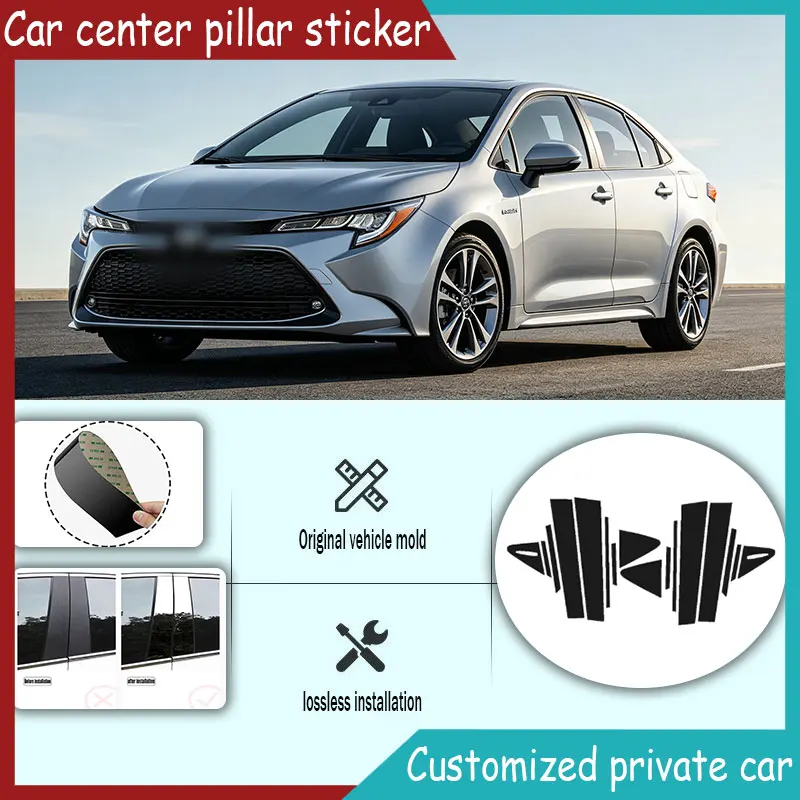 For Toyota Corolla 2019-2020-2021-2022-2023 Carbon Fiber B C Pillar Door Column Trim Cover Sticker
For Toyota Corolla 2019-2020-2021-2022-2023 Carbon Fiber B C Pillar Door Column Trim Cover Sticker