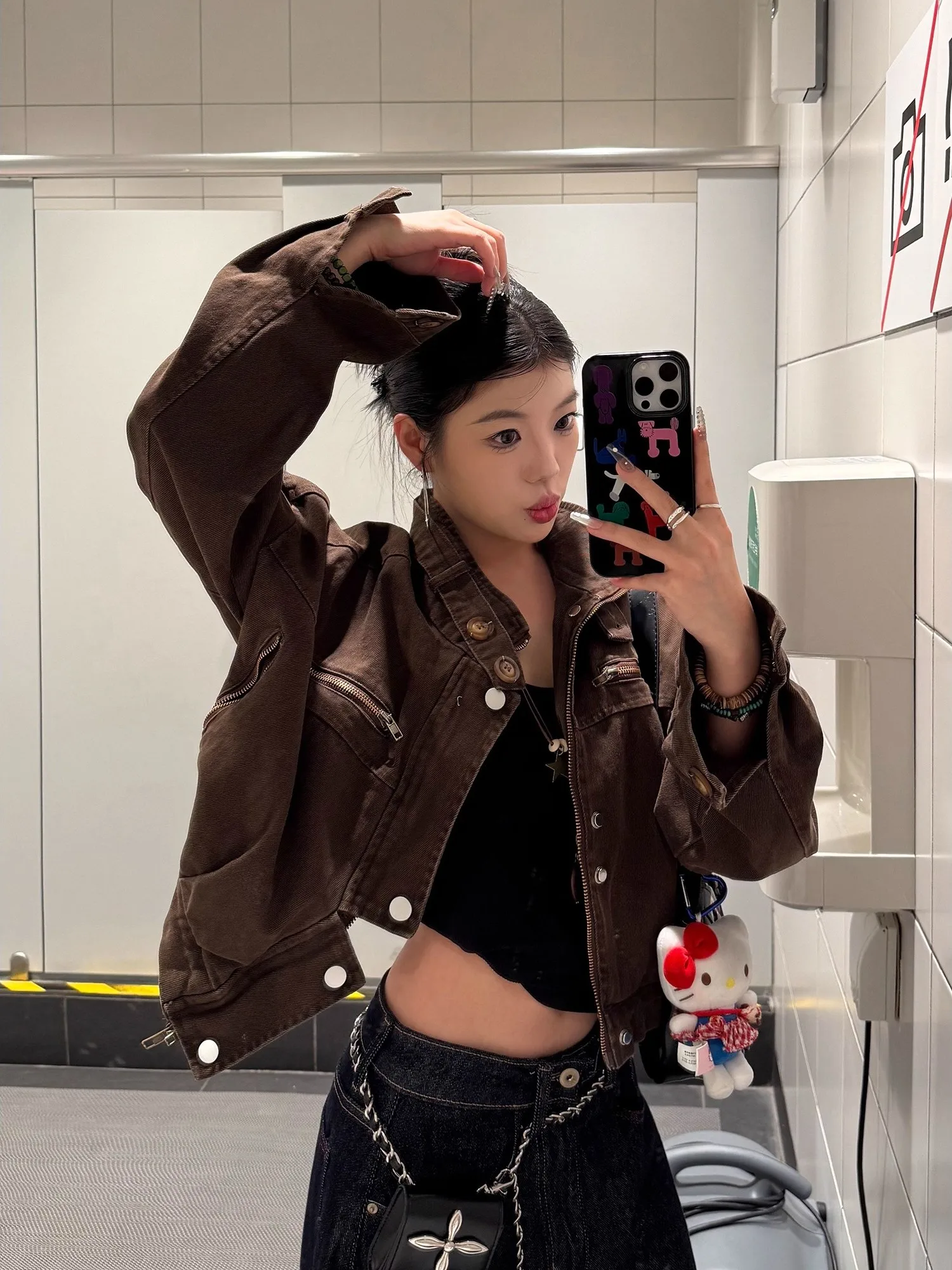 Retro American Workwear Jacket Denim Casual Top for Men And Women Short Style High Street Style Autumn New Arrival
Retro American Workwear Jacket Denim Casual Top for Men And Women Short Style High Street Style Autumn New Arrival