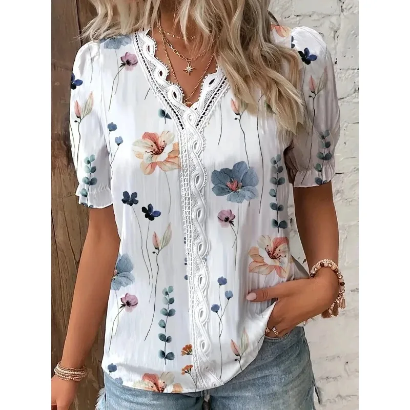 2026 Fashion Casual Vacation Shirt Women Summer V Neck Hollow Out Solid Color Blouse Female Elegant Striped Jacquard Casual Tops
2026 Fashion Casual Vacation Shirt Women Summer V Neck Hollow Out Solid Color Blouse Female Elegant Striped Jacquard Casual Tops