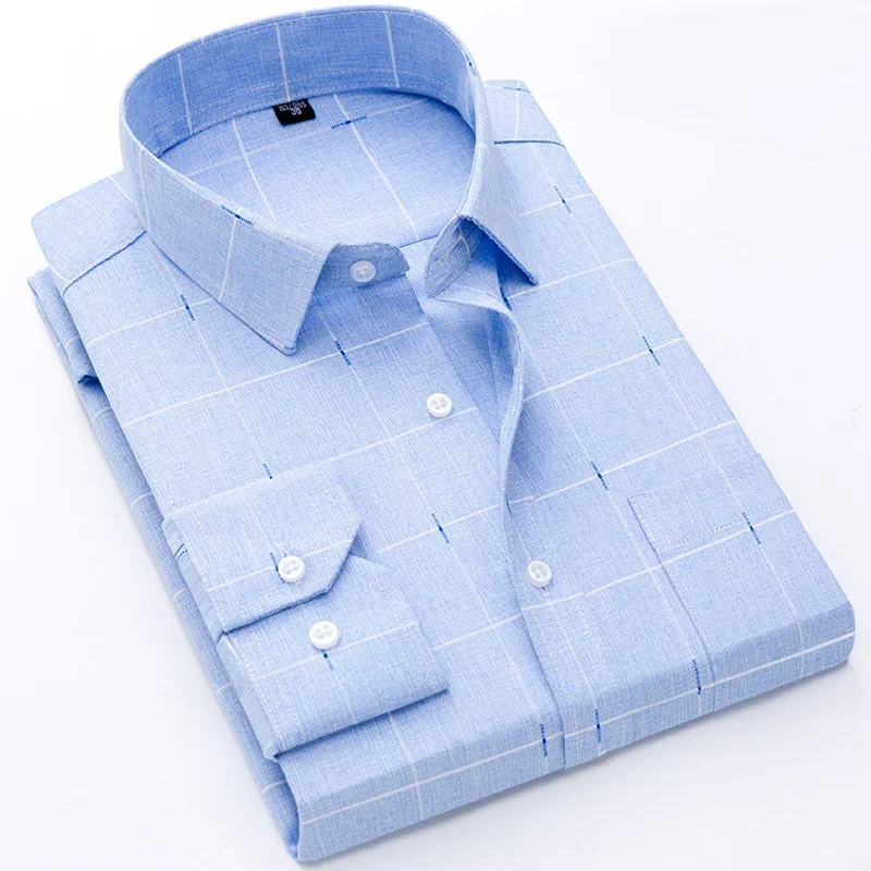 New Cotton High Quality Luxury Original Men's Long Sleeves Social Formal Elegant Shirts for Men Striped Casual Designer Clothes
New Cotton High Quality Luxury Original Men's Long Sleeves Social Formal Elegant Shirts for Men Striped Casual Designer Clothes