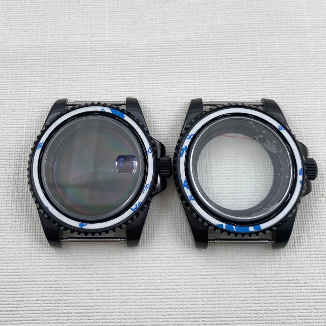 Watch Accessories 316L stainless steel Black case 40mm nh35 case Luxury Men's Watch Sapphire glass fit nh35 nh34 nh movement
Watch Accessories 316L stainless steel Black case 40mm nh35 case Luxury Men's Watch Sapphire glass fit nh35 nh34 nh movement