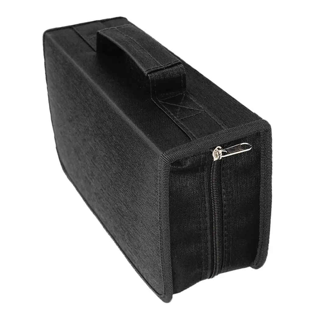 Discs Case Album Organizer Non Woven Fabric Large Capacity CD DVD Storage Booklet Binder for Home Office Travel
Discs Case Album Organizer Non Woven Fabric Large Capacity CD DVD Storage Booklet Binder for Home Office Travel