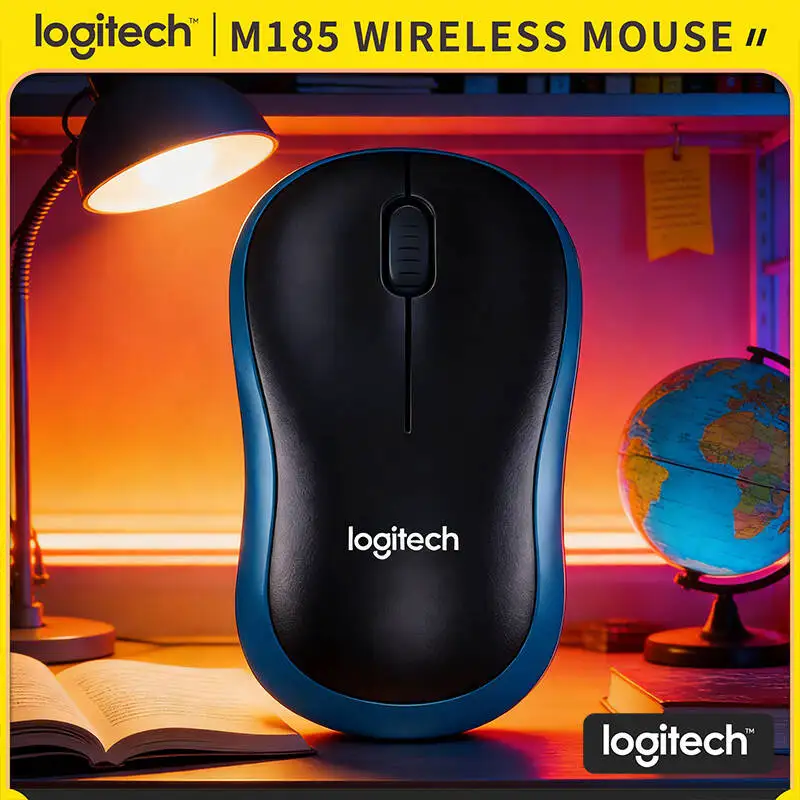 Мышь Logitech M185 высокоточной точности, отслеживание 1000 DPI, наноприемник 2,4 ГГц, 12 месяцев автономной работы, для дома и офиса, для ежедневного использования
Мышь Logitech M185 высокоточной точности, отслеживание 1000 DPI, наноприемник 2,4 ГГц, 12 месяцев автономной работы, для дома и офиса, для ежедневного использования