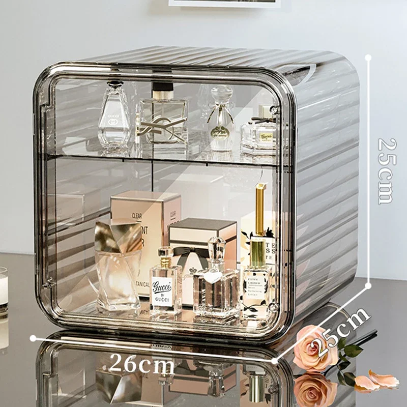 Large Makeup Organizer Skincare Jewelry Storage Case Luxury Desktop Cosmetic Storage Box Dust-proof Handmade Crafts Display Rack
Large Makeup Organizer Skincare Jewelry Storage Case Luxury Desktop Cosmetic Storage Box Dust-proof Handmade Crafts Display Rack