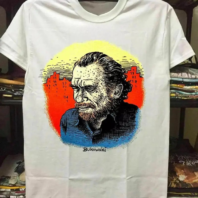 Robert Crumb Bukowski Heavy Cotton White Full Size T Shirt
Robert Crumb Bukowski Heavy Cotton White Full Size T Shirt