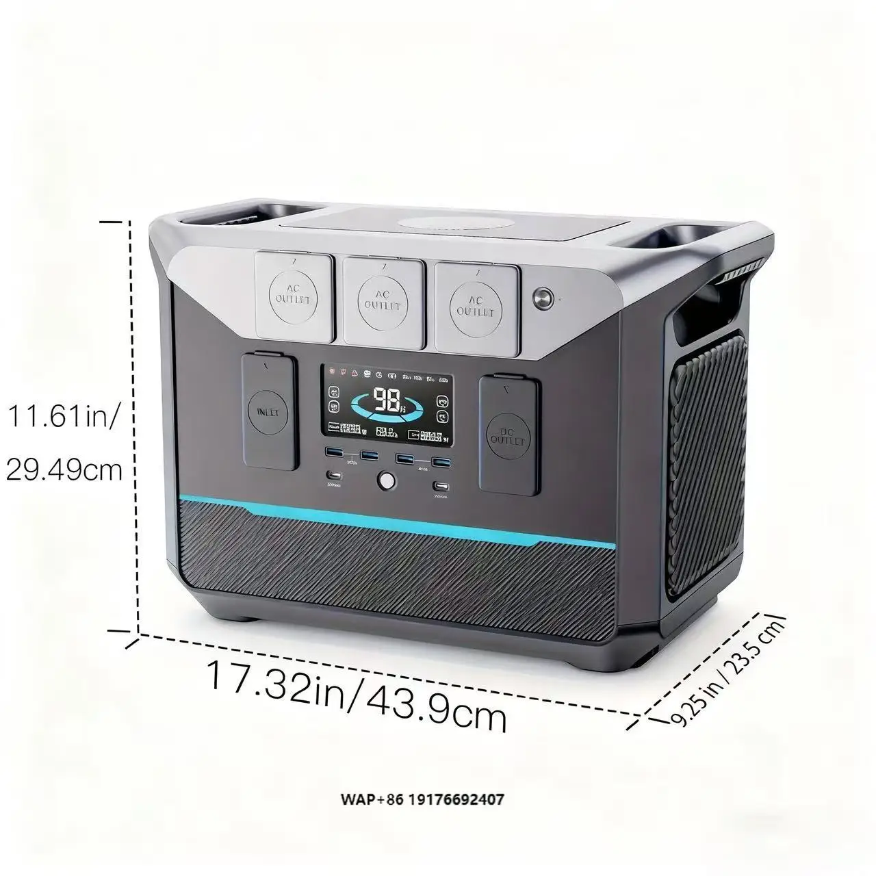 1382Wh 220V Outdoor Portable Power Station NEO-1500W Self-Driving Emergency RV Solar Energy Storage Pure Sine Wave LiFePO4
1382Wh 220V Outdoor Portable Power Station NEO-1500W Self-Driving Emergency RV Solar Energy Storage Pure Sine Wave LiFePO4