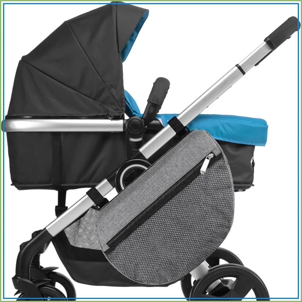 Universal Stroller Organizer with Insulated Side Pockets, Adjustable Sling Bag for Strollers
Universal Stroller Organizer with Insulated Side Pockets, Adjustable Sling Bag for Strollers