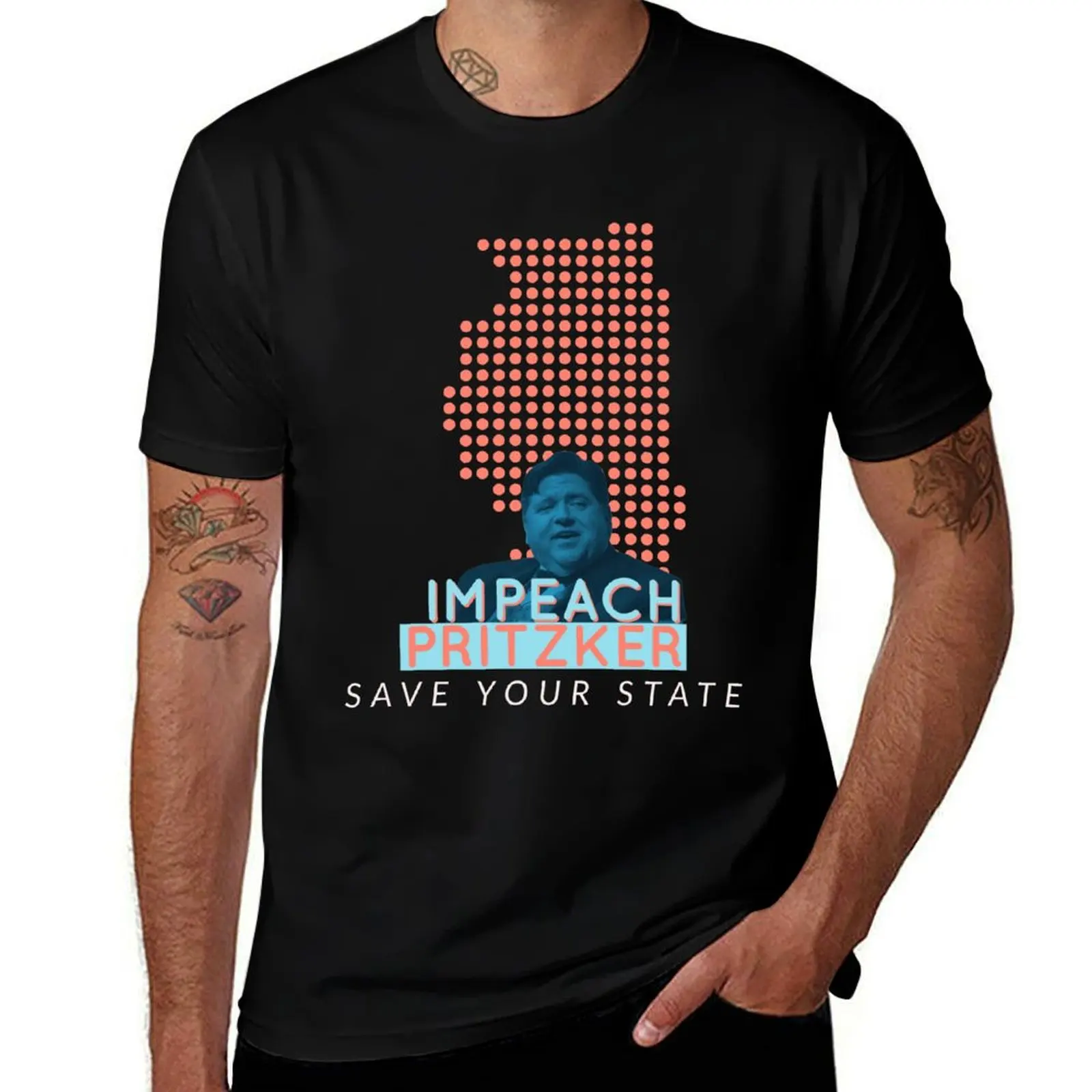 Impeach Pritzker T-Shirt graphic t shirts for man t shirt personalised t shirts for man cotton T-Shirt
Impeach Pritzker T-Shirt graphic t shirts for man t shirt personalised t shirts for man cotton T-Shirt