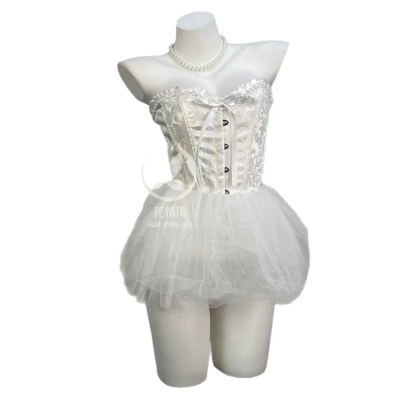cosplay girl role-playing Halloween nightclub party angel sexy lingerie Solid color Pure Desire dress Backless Sleeveless NQ20
cosplay girl role-playing Halloween nightclub party angel sexy lingerie Solid color Pure Desire dress Backless Sleeveless NQ20