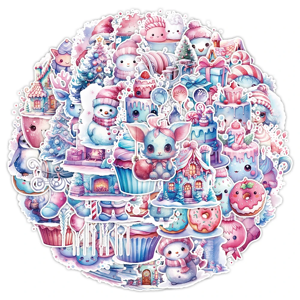 10/30/50PCS Pink Christmas Santa Claus Cartoon Stickers Aesthetic INS Decals Decorative Car Luggage Phone Kawaii Kids Sticker
10/30/50PCS Pink Christmas Santa Claus Cartoon Stickers Aesthetic INS Decals Decorative Car Luggage Phone Kawaii Kids Sticker
