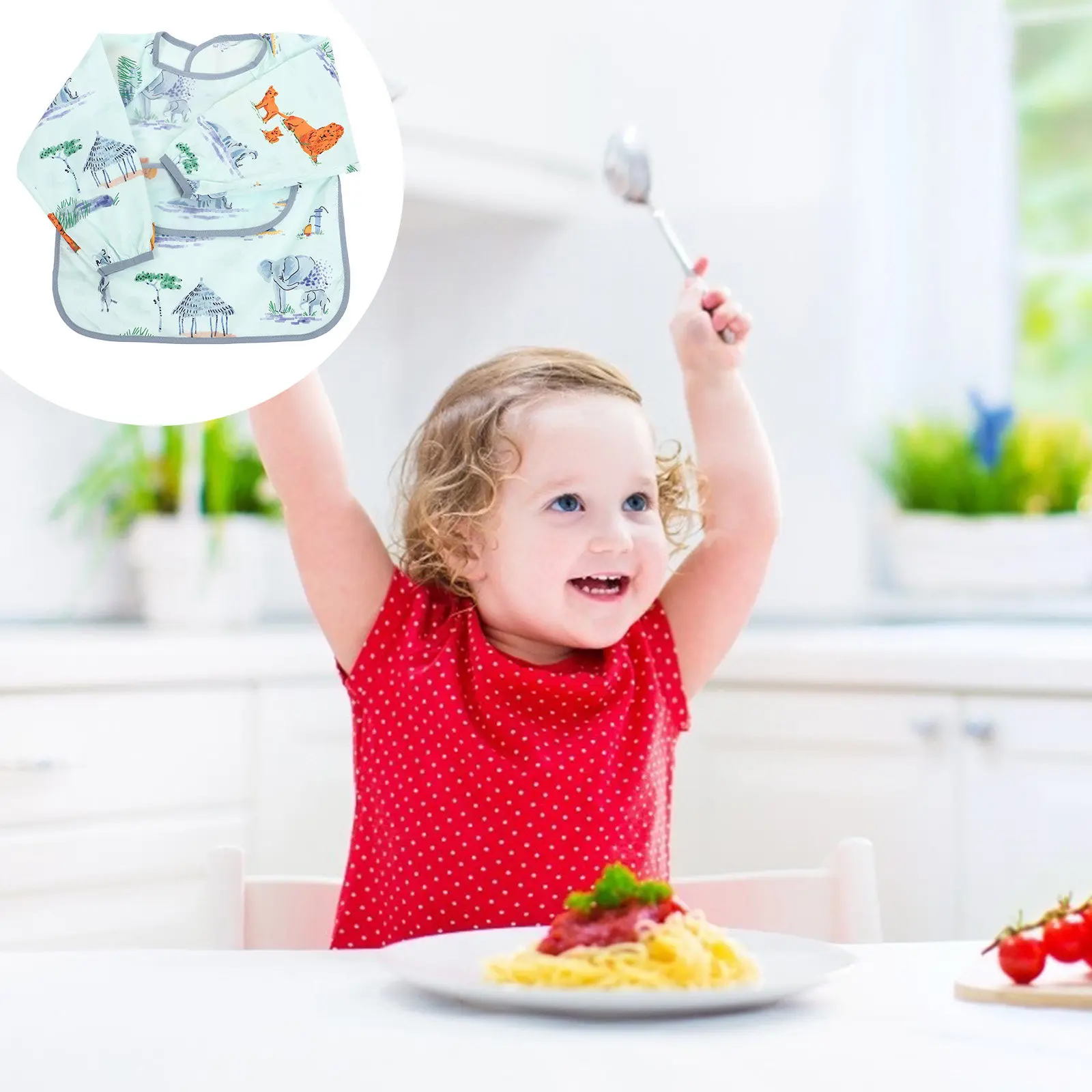 Waterproof Baby Bibs Toddler Feeding Apron 90cm Cartoon Animal Pattern Adjustable Drool Bib Eating Essentials Portable Newborn
Waterproof Baby Bibs Toddler Feeding Apron 90cm Cartoon Animal Pattern Adjustable Drool Bib Eating Essentials Portable Newborn