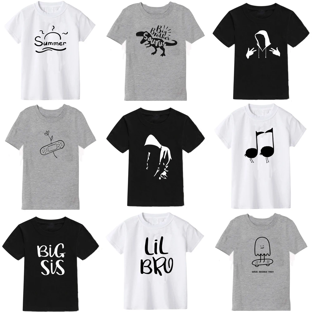 Hot Children's T Shirt High Quality Cotton Fabric Fashion Graphic Printing Comfortable Kids Clothes Boys T Shirt Cute Girls Top
Hot Children's T Shirt High Quality Cotton Fabric Fashion Graphic Printing Comfortable Kids Clothes Boys T Shirt Cute Girls Top
